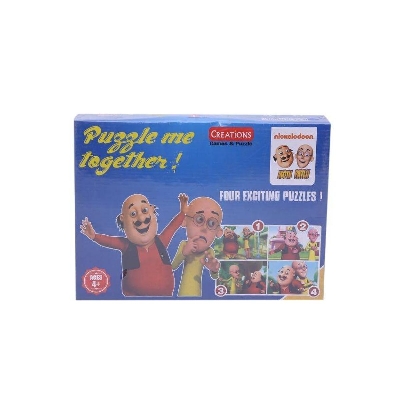 Picture of 4 In 1 Motu Patlu Puzzles - 30 Pieces