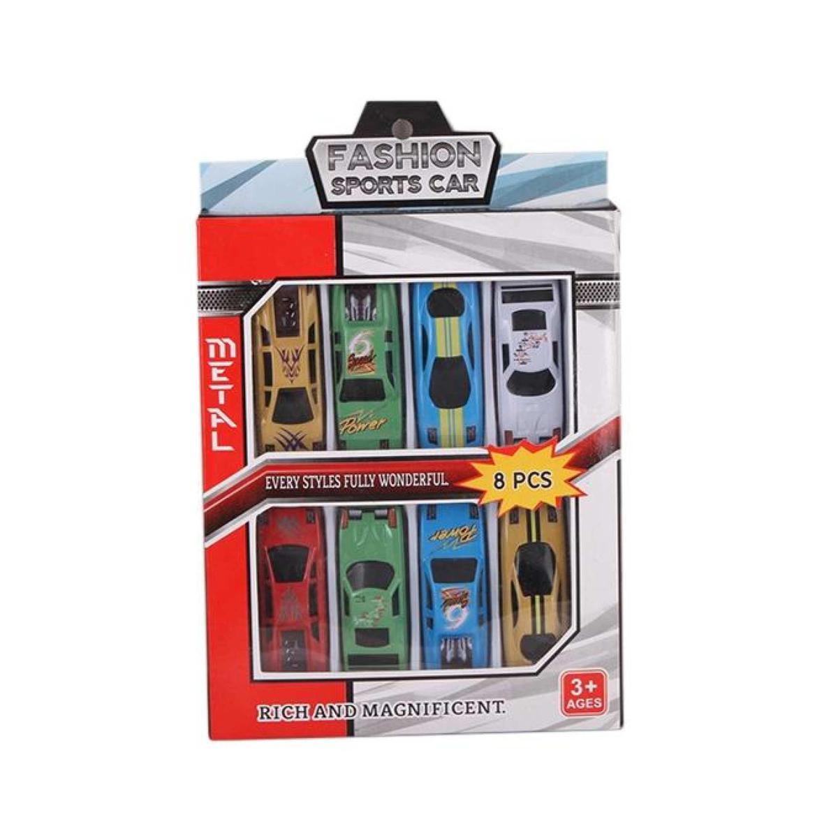 Picture of Plastic Sports Car Toy for Kids - Multi Color