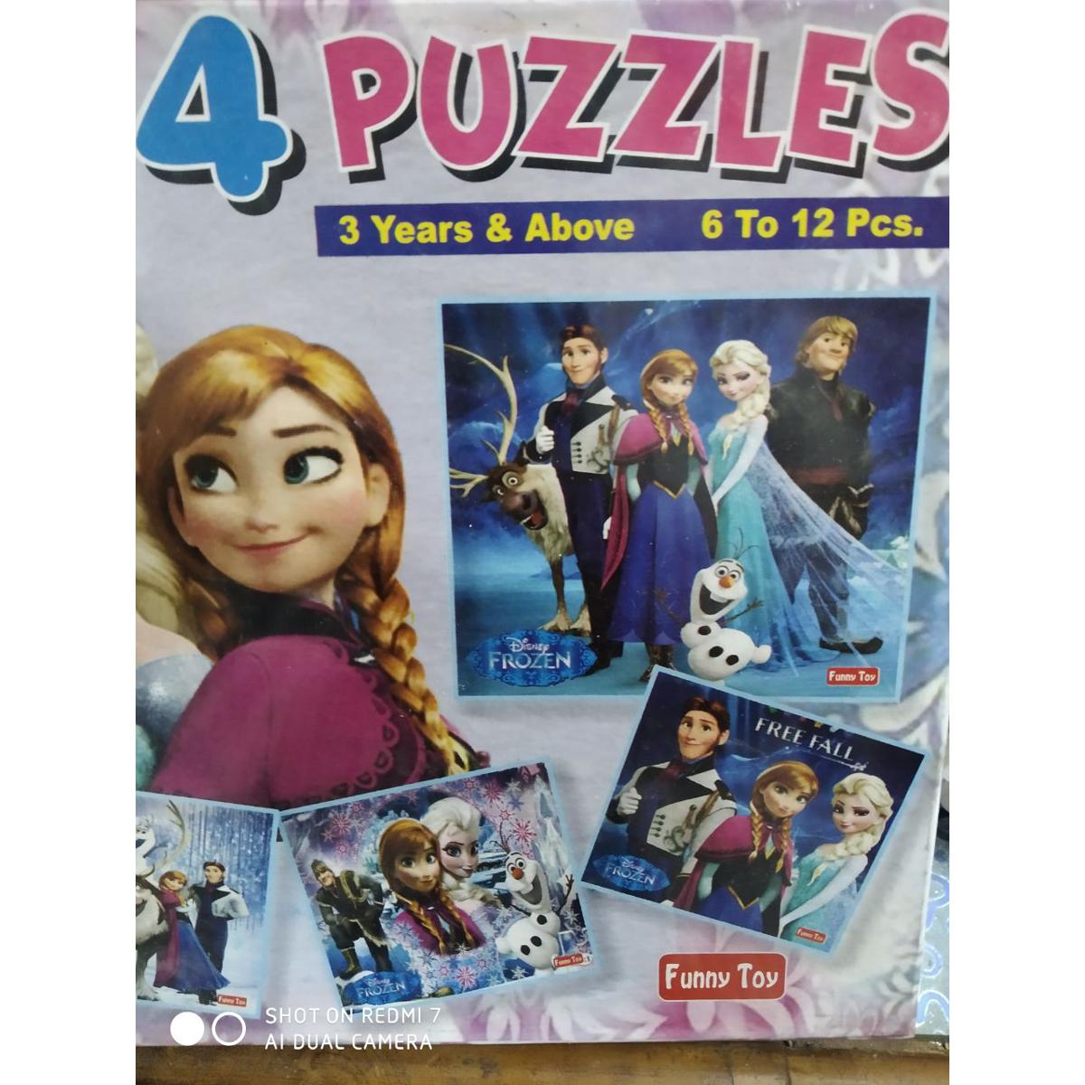 Picture of Puzzle 4 In 1 Disney Princess