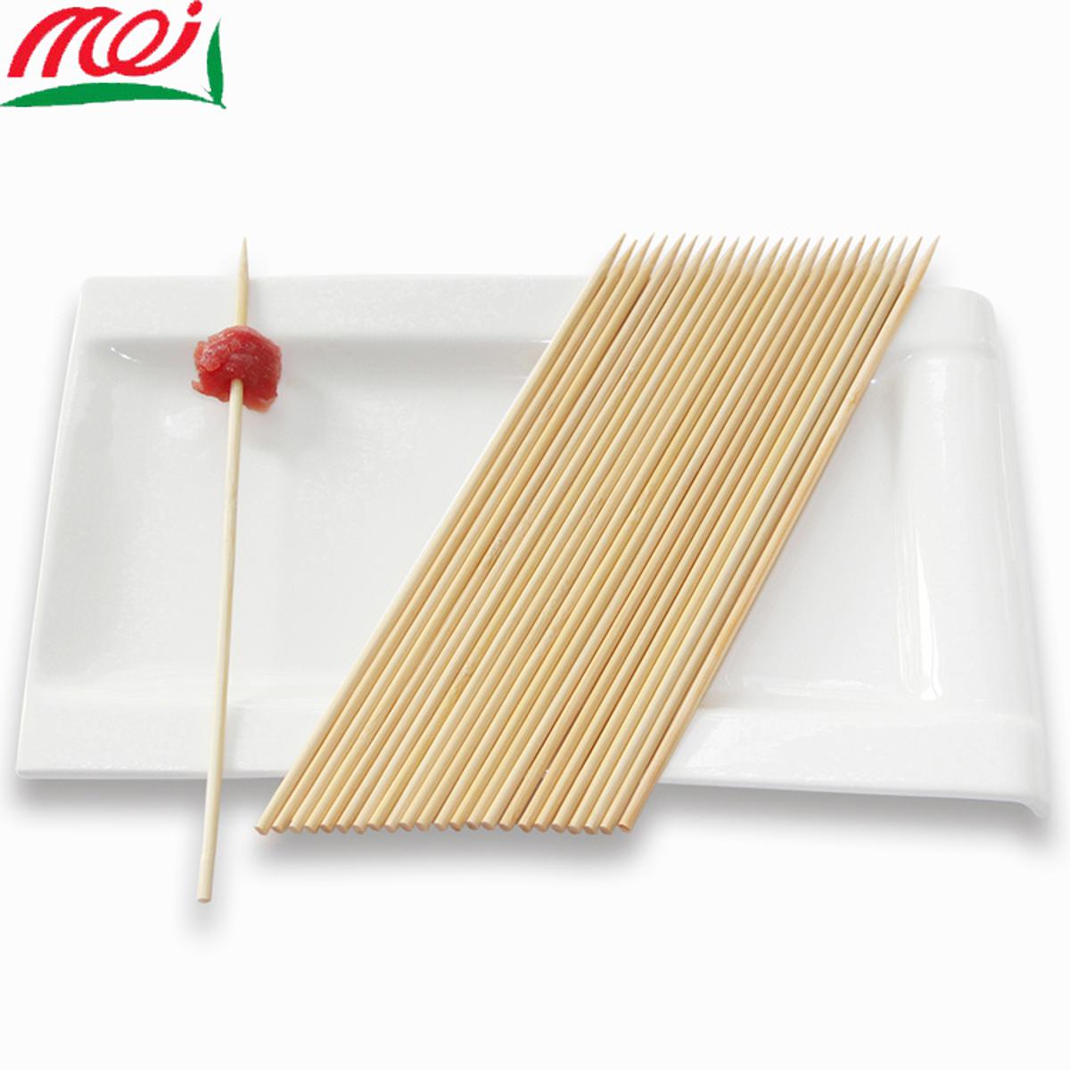 Picture of 50 Pcs 10Inch LONG Bamboo Party Kebab/Chicken ball Sticks