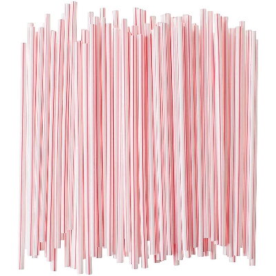 Picture of Plastic Drinking Straw Set - Convenient Set for Enjoying Your Favorite Drinks - Drinking Straw Set