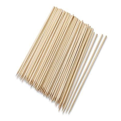 Picture of 50 Pcs 10 Long Bamboo Cocktail Party Sticks! Kebab Skewers, Long