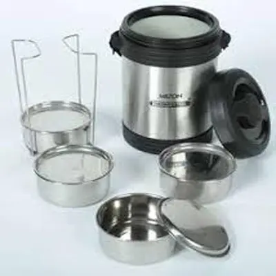 Picture of Milton Legend 4 Thermosteel Tiffin Box, (4 Containers)
