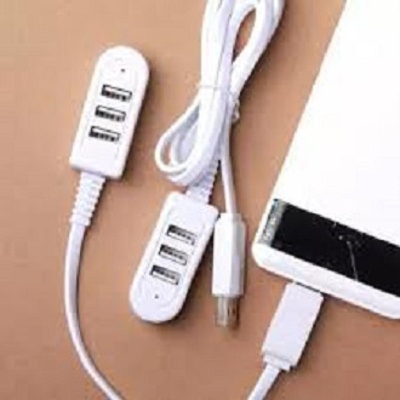 Picture of USB Hub External 2 Port Usb With Led Light For Imac Computer Laptop Accessories 2.0 Speed 580 Mbps