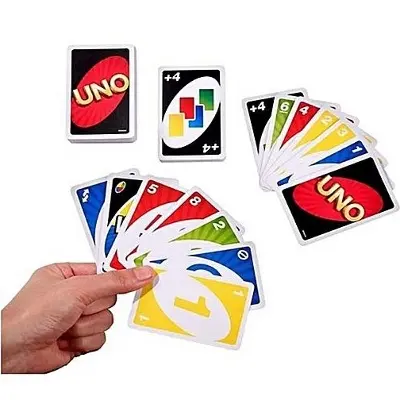 Picture of Paper Uno Card Game