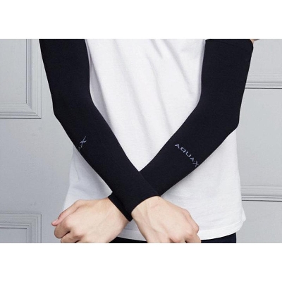 Picture of Hand Sleeves uv outdoor sports sun protection Black Color cycling Hand sleevs