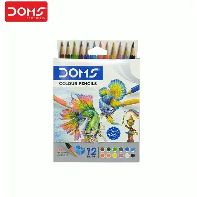 Picture of Doms 12 Color Pencil