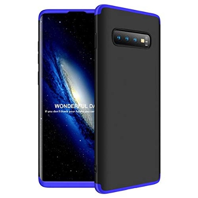 Picture of Samsung Galaxy S10E GKK 360 Degree Full Body 3 in 1 Slim Fit 360 Degree Protection Hard Bumper Back Case
