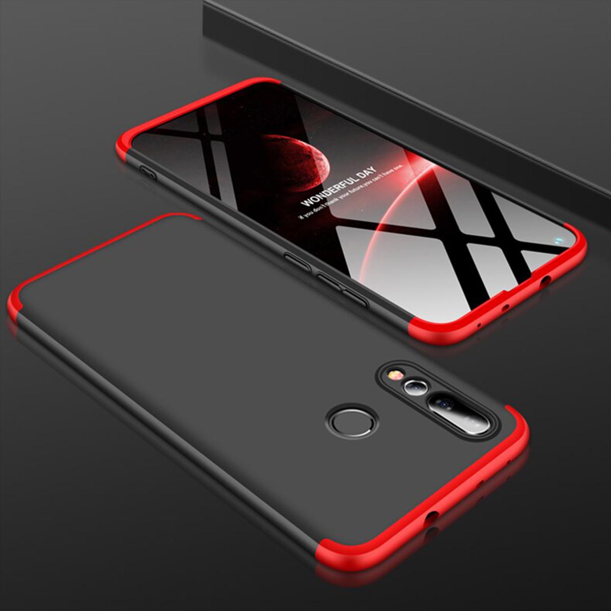 Picture of Huawei Nova 4 GKK 360 Full Protection Back Case All-inclusive 3 in 1 Hard PC Matte Back Cover