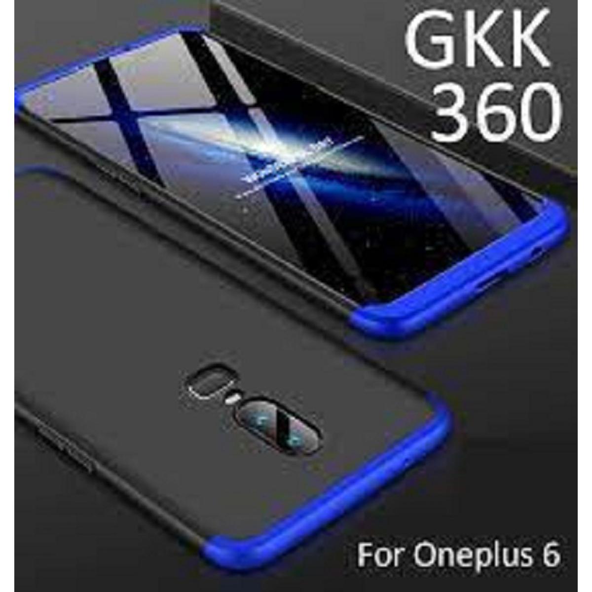 Picture of OnePlus 6 Luxury Shockproof 360 Degree Gkk Back Case Cover