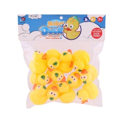 Picture of Rubber Duck Soft Toy Set - Yellow