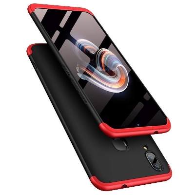 Picture of Vivo V11i / Z3 / Z3i GKK 360 Full Protection Back Case All-inclusive 3 in 1 Hard PC Matte Back Cover