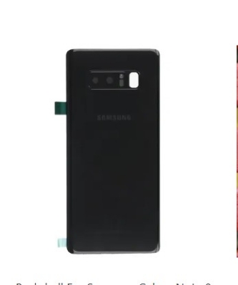 Picture of Backshell For Samsung Galaxy Note 8 Replacement Back Battery Cover For Samsung Galaxy Note 8 Back Rear Glass Case