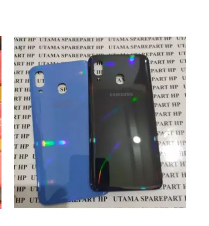 Picture of Backshell for Samsung Galaxy A20 Replacement Back Battery Cover For Samsung Galaxy A20 Back Rear Glass Caseo