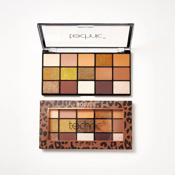 Picture of Technic Pressed Pigment Eyeshadow Palette 15 color - Boujee