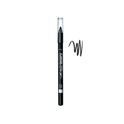 Picture of Rimmel Scandal eyes Waterproof Gel Pencil - Black Kajal