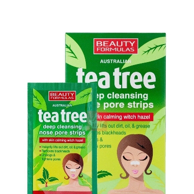 Picture of BeautyFormulas Tea Tree Deep Cleansing Nose Strips - 6ps