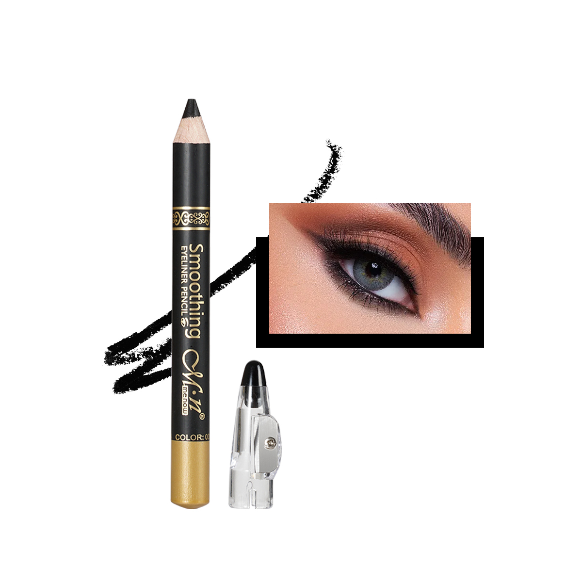 Picture of Menow smoothing eyeliner pencil
