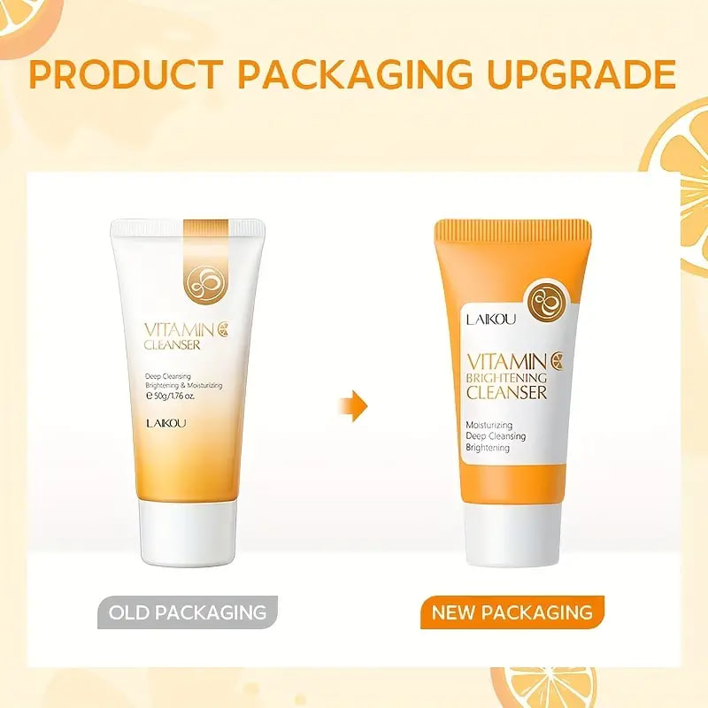 Picture of LAIKOU Vitamin C Serum/Cream/Face Wash ( 3pcs Set )