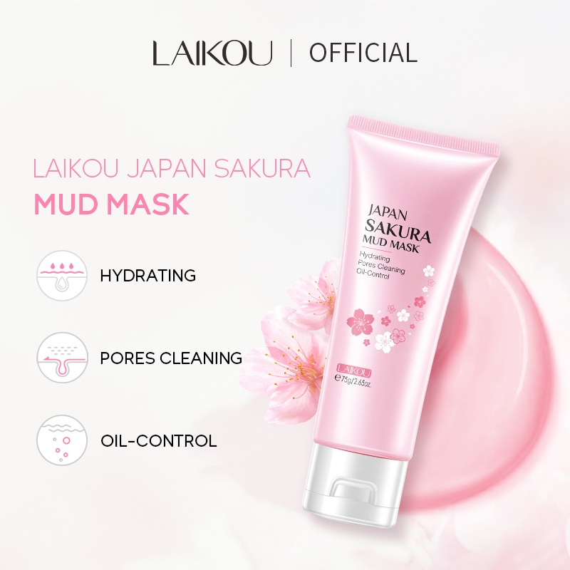 Picture of Laikou Sakura Mud Mask Tube - 75g