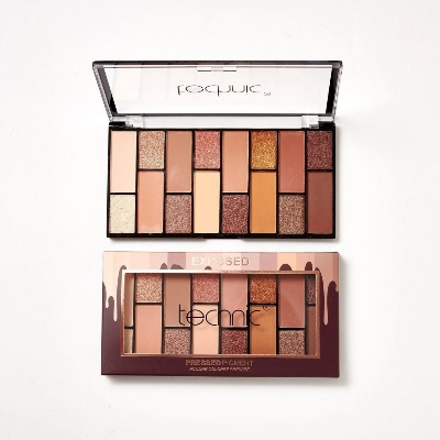 Picture of Technic 16 color Pressed Pigment Eyeshadow Palette - Exposed