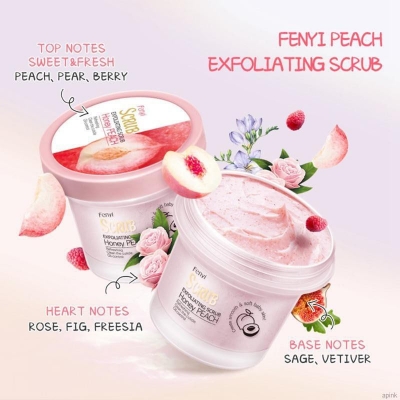 Picture of Fenyi Peach & Honey Exfoliating Body Scrub -100g
