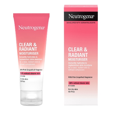 Picture of Neutrogena Clear & Radiant Moisturiser Oil Free - 50ml