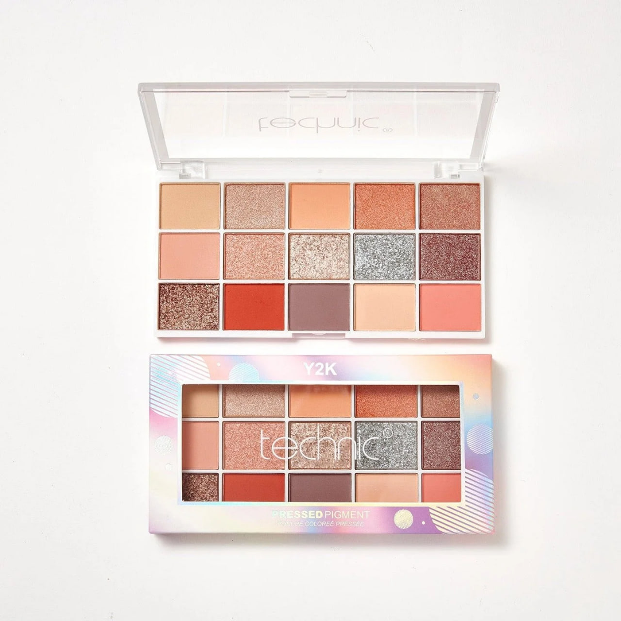 Picture of Technic Y2K Pressed Pigment Poudre Color Eyeshadow Palette