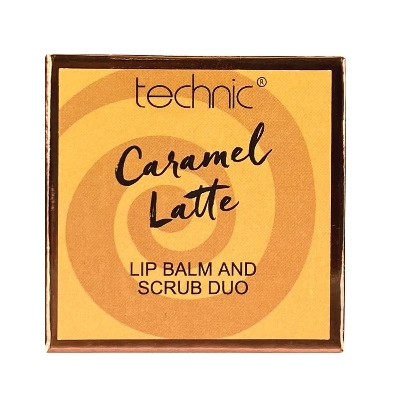 Picture of Technic Lip Balm and Scrub Duo - Caramel Latte