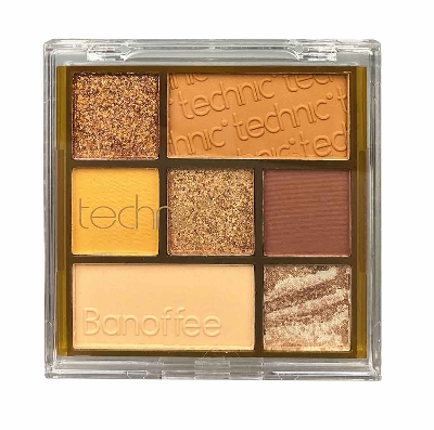 Picture of Technic Pressed Pigment Palette Banoffee 7 Colour