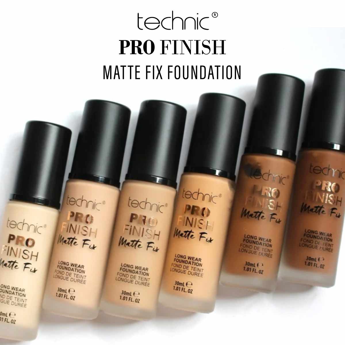 Picture of Technic Pro Finish Matte Fix Foundation - Beige