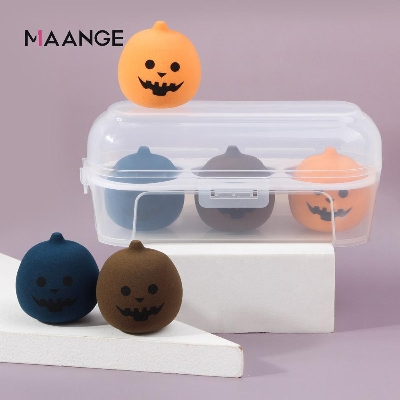 Picture of Maange Halloween makeup Sponge With Case -3pcs