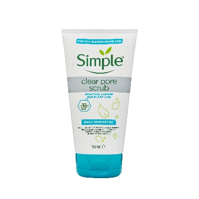 Picture of Simple Daily Skin Detox Clear Pore Scrub - 150ml
