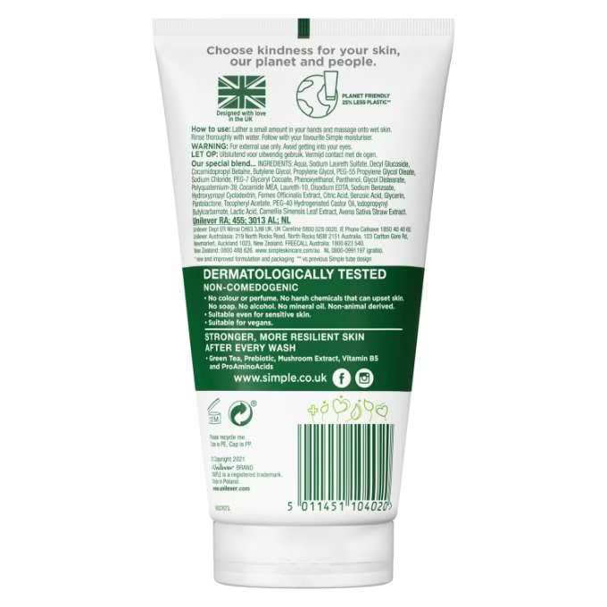 Picture of Simple Age Resisting Facial Wash - 150ml