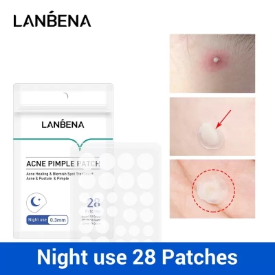 Picture of Lanbena Acne Pimple Patch Night Use - 28Pcs