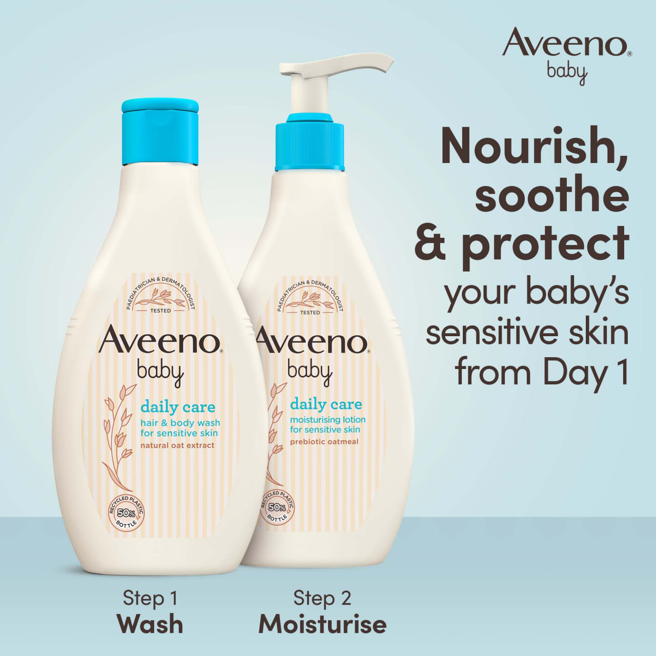 Picture of Aveeno Baby Daily Care Hair & Body Wash 250ml