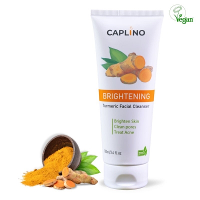 Picture of Caplino Brightening Turmeric Facial Cleanser (Face Wash) – 100ml