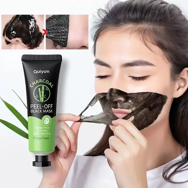 Picture of Quiyum Charcoal Peel Off Black Mask - 50g
