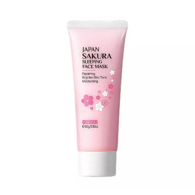 Picture of Laikou Japan Sakura Sleeping Face Mask 80g