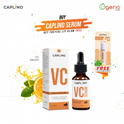 Picture of Buy Caplino Vitamin C Serum 30ml Get Free Lip Balm
