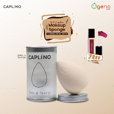 Picture of Buy  Caplino Makeup Sponge Ash Get Free Matte Liquide Lipstick