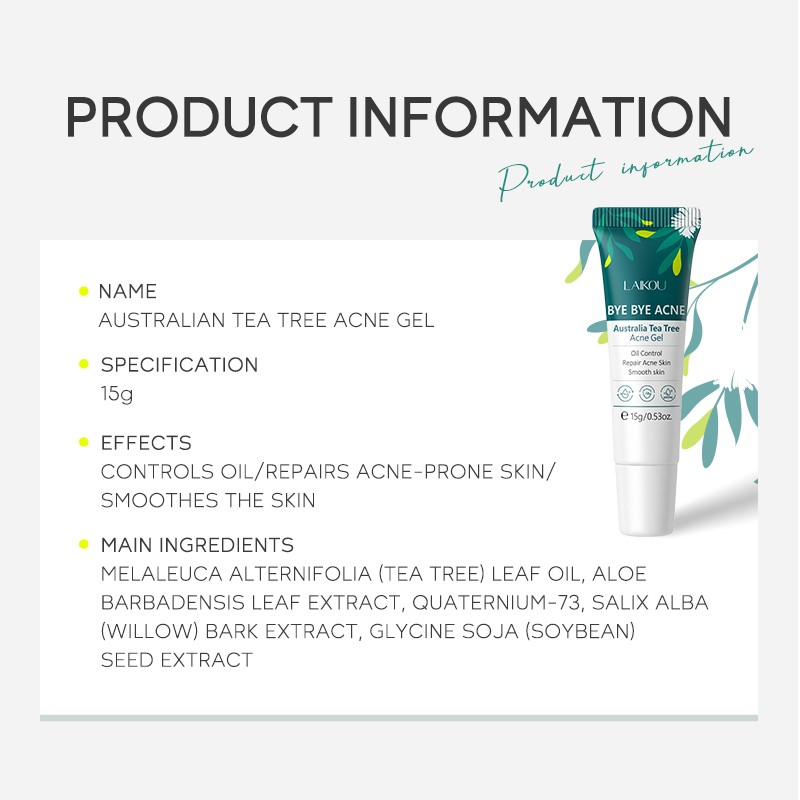 Picture of Laikou Acne Australia Tea Tree Gel - 15g