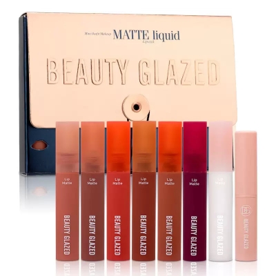 Picture of Beauty Glazed Mini Outfit Matte Liquide Lipstick - 8PCS Set