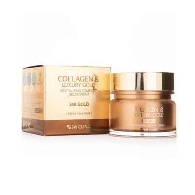 Picture of 3w Clinic 24k Collagen & Luxury Gold Anti-Wrinkle Effect - 100g