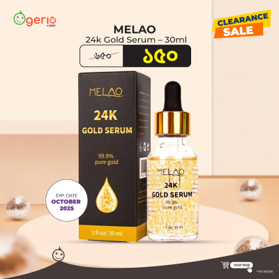 Picture of Melao 24k gold serum 99.9% pure gold-30ml