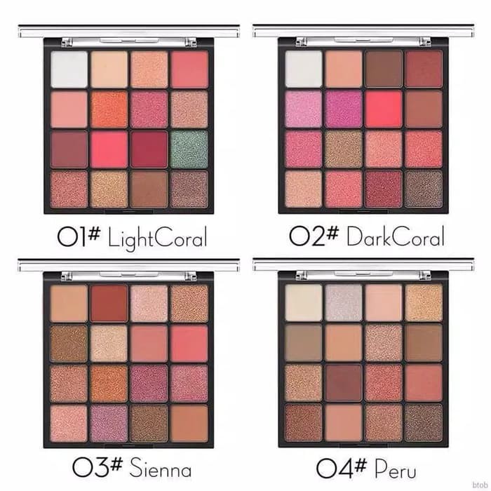 Picture of Lameila Eyeshadow Palette 16 Color 01 Love Tipsy