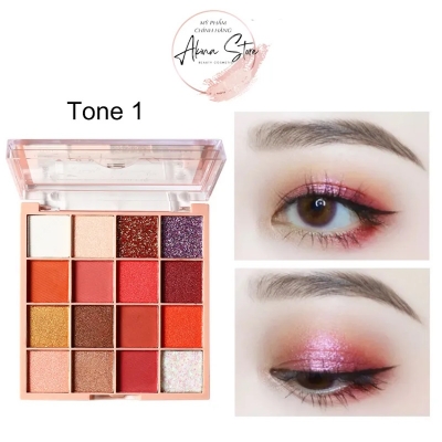 Picture of Lameila Eyeshadow 16 color 01 | Coffee Lemon Tea Bag