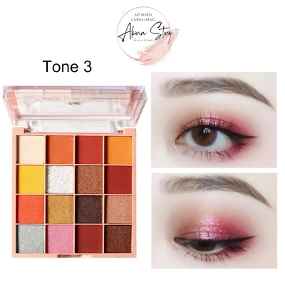 Picture of Lameila Eyeshadow 16 color 03 | Coffee Lemon Tea Bag