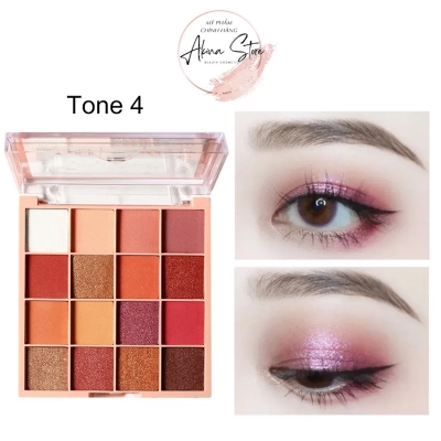 Picture of Lameila Eyeshadow 16 color 04 | Coffee Lemon Tea Bag
