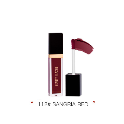 Picture of Beauty Glazed Matte Liquide Lipstick - Singria Red 112